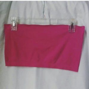 Pink tube top